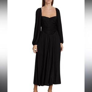 the westside
Vivian Ruched Maxi Dress